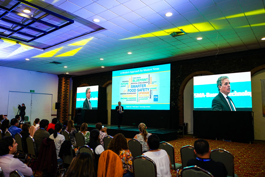 Fotografía del Congreso Latam de Inocuidad Alimentaria en Querétaro, Qro.