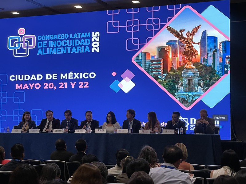 Fotografía del Congreso Latam de Inocuidad Alimentaria en Ciudad de México